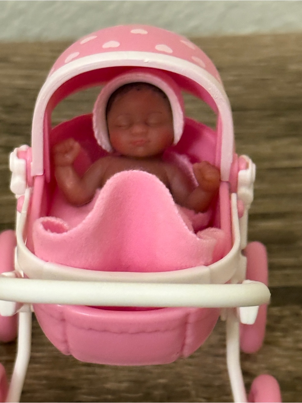Series 1 My Mini Baby with Pink Stroller